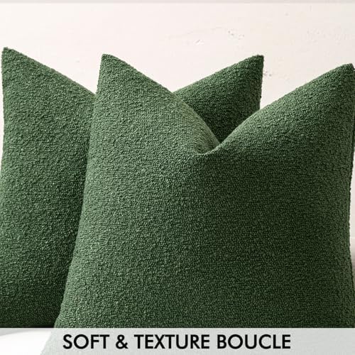 MIULEE Christmas Textured Boucle Lumbar Pillow Cover - Image 2