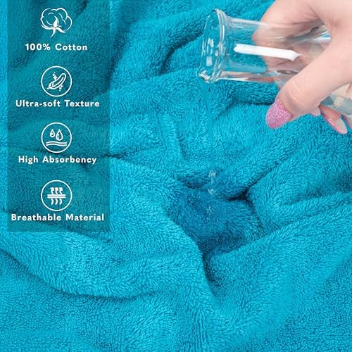 American Soft Linen 100% Cotton Luxury Turkish Towels, 40x80 XL Bath Sheet - Image 4