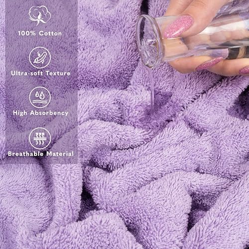 American Soft Linen 100% Cotton Luxury Turkish Towels, 40x80 XL Bath Sheet - Image 4