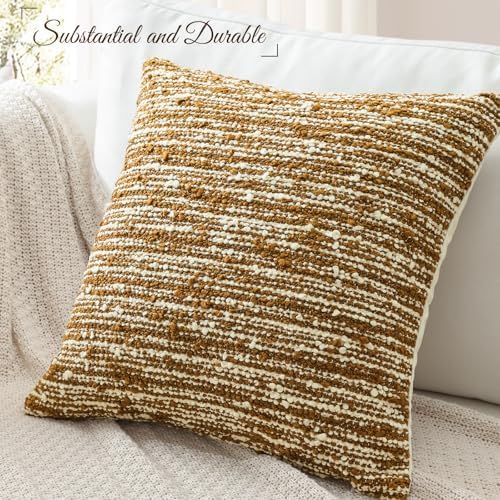 Artscope Throw Pillow Cover 22x22 Super Thick Body Pillow Cover Decorative - Image 2