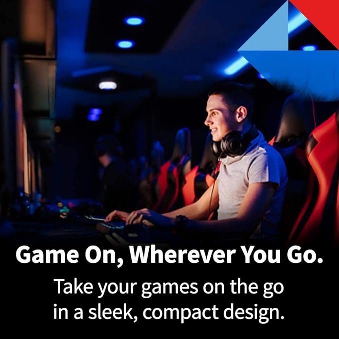 Toshiba Canvio Gaming 1TB Portable External Hard Drive USB 3.0, Black for PlayStation, Xbox, PC, & Mac - HDTX110XK3AA