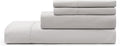 UGG Full Sheet Set 4-Piece Luxury Cooling Sheets Deep Pockets Premium Bedding with 2 Pillow Shams Hypoallergenic Machine Washable Soft Lightweight Bed Set for Bedroom, Full, Stone Grey (Hedi)