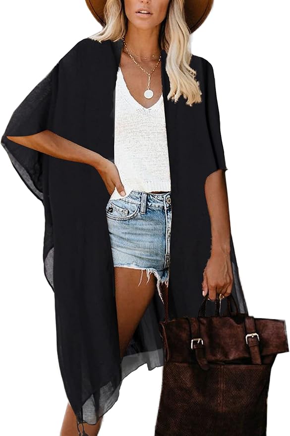 Moss Rose Women Summer Bikini Kimono Bathing Suit Cover Ups for Swimwear