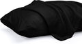 Pillow Covers by Utopia Bedding - Standard Size 2-Pack – Soft Brushed Microfiber – Perfect for Hospitals, Hotels, Guest Rooms – Oeko-TEX Certified, 20x26 Inches (Black)
