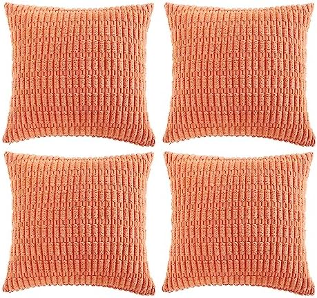 Fancy Homi 4 Packs Decorative Throw Pillow Covers by Fancy+Homi