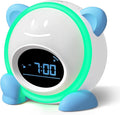 OK to Wake Clock for Kids, Sleep Training Clock with Night Light and Sound Machine, Kids Alarm Clock for Bedrooms (Blue)