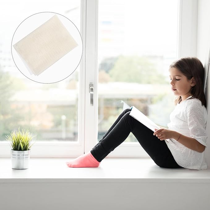 Latex Non-Slip Rug Pad Cushioning Mat Beige Ultra-Thick Protective Floor Grip for Hardwood Multi-Function Anti-Skid Carpet Underlay Noise Reducing Cushioning Pads for Area Rugs