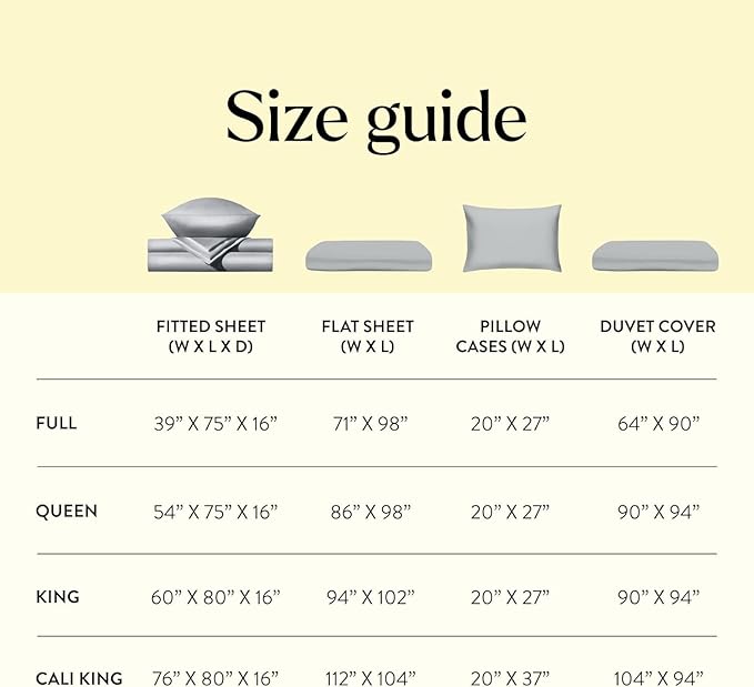 Miracle Made Extra Luxe Soft Cooling Pillowcase, 2-Piece Silver-Infused Cotton Fabric – Lightweight, Thermoregulating, Breathable Cover for Sensitive Skin, King/Cali King Size, Silver Grey