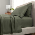 Cariloha Aloha Soft 4-Piece Sheet Set | Coastal Pine | Split King | Made from 100% Viscose derived from Bamboo | Introductory Sheet Line