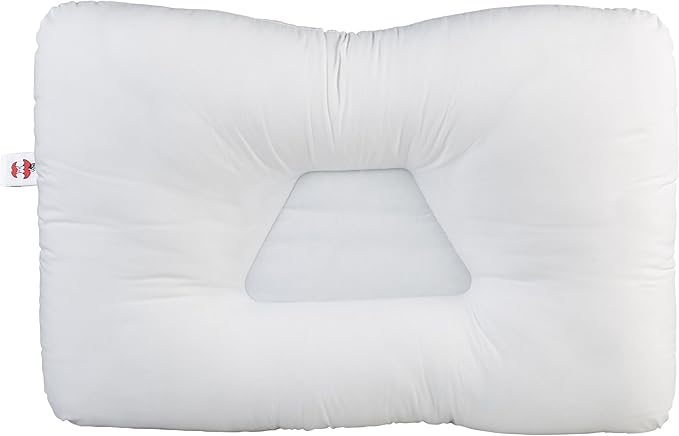 Core Products Tri-Core Cervical Support Pillow – Firm Orthopedic Neck Pillow for Pain Relief, Great Gift for Back and Side Sleepers – Ergonomic Contour Pillow – Assembled in USA, Petite Size
