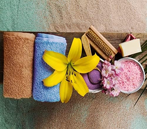 Towel and Linen Mart 100% Cotton - 48 Pack Wash Cloth Set - Flannel Face Cloths, Highly Absorbent and Soft Feel Fingertip Towels (Multi, Pack of 24) - Image 5