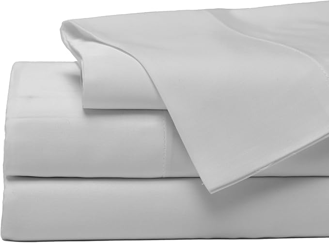 Cozy Earth Luxury Bed Sheet Set - 100% Viscose from Bamboo Fabric, Ultra-Soft & Breathable, Fits Regular & Deep Pocket Mattresses up to 20" - 4 Pieces Twin Sheet Set Gray