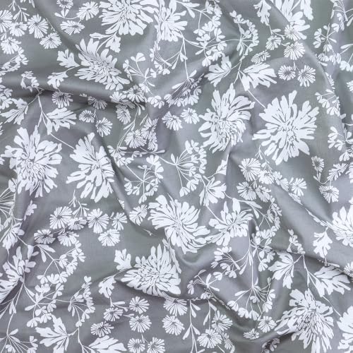 Feather & Stitch 100% Cotton Sateen 500 TC Full Size Bed Sheet Set - Image 5