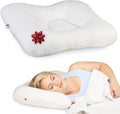 Core Products Tri-Core Cervical Support Pillow – Firm Orthopedic Neck Pillow for Pain Relief, Great Gift for Back and Side Sleepers – Ergonomic Contour Pillow – Assembled in USA, Midsize