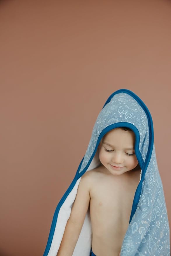 Copper Pearl Hooded Bath Towels Premium Knit/Terry Cloth Baby Towels with Hood, Pockets, and Cool Designs - Great to Gift and Make Bath Time Fun - Baby Bath Towel, Hogwarts™