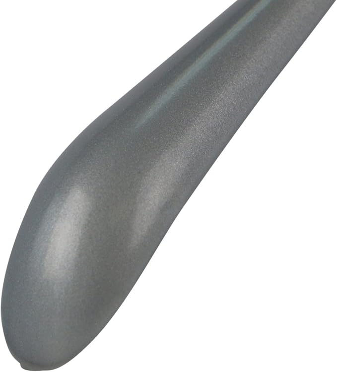 Mawa by Reston Lloyd BodyForm Series Non-Slip Space-Saving Clothes Hanger for Jackets, Suits and Coats, 16-1/2", Style 42/L, Silver, Set of 2