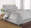 Twin Duvet Cover by Pure Bamboo, 2 Piece Set, Genuine 100% Organic Viscose Derived from Bamboo, Luxuriously Soft and Cooling, 1 Pillowcase (Twin, Silver Pearl)