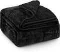 Super Fuzzy Soft Sherpa Fleece Weighted Blanket, 15 lbs Dual Sided Fluffy Heavy Weighted Blankets for Adults - No Bunching with Double Layers of Soft Inner Lining (48"x 72", 15 Pounds)
