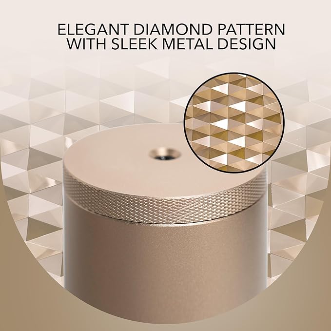 Breeze Diffuser for Home, Office & Spa, Scent Diffuser with Timing Controls, Wireless, Bluetooth Enabled, Safe for Pets & Kids, 1200 Sq Ft Coverage, No Residue, Gold (Oil Sold Separately