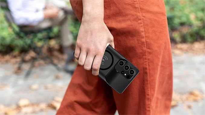 Battery Case for Galaxy S24 Ultra,Upgraded 12000mAh Rechargeable Portable Extended Battery Pack Supported Qi Wireless Charging Case Compatible with Galaxy S24 Ultra(6.8 inches) Charging Case-Black