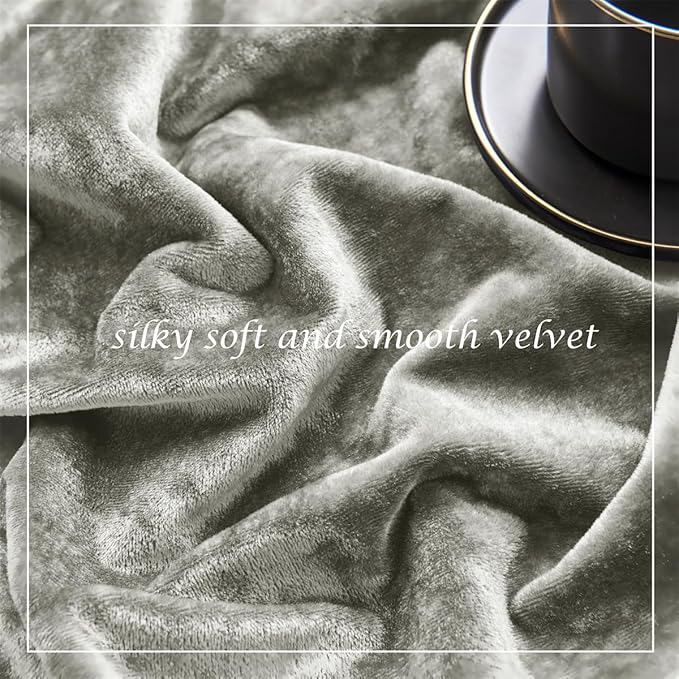 SMILETIME Silver Grey Crushed Velvet Curtains 52x96 inch Luxurious Thermal Insulated Soundproof Drapes for Living Room Bedroom Office Soft and Durable Light-Filtering Window Treatments, 2 Panels
