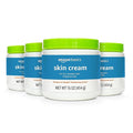 Amazon Basics Ultra Moisturizing Skin Cream for Dry & Sensitive Skin, Dermatologist Tested, Fragrance Free, 16 Ounce (Pack of 4) (Previously Solimo)