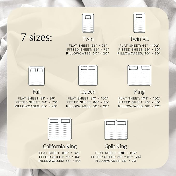 LuxClub 4 PC Extra Deep Pocket California King Sheet Set, Wrinkle Free Cooling Bed Sheets Hotel Bedding for Women, Men, Includes 1 Fitted Sheet, 1 Flat Sheet and 2 Pillowcases- White