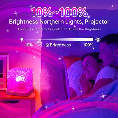 Northern Lights Projector,16 Color Galaxy Projector for Bedroom Mood Lighting,Dimmable Galaxy Light Projector for Bedroom,Remote LED Projector Lights