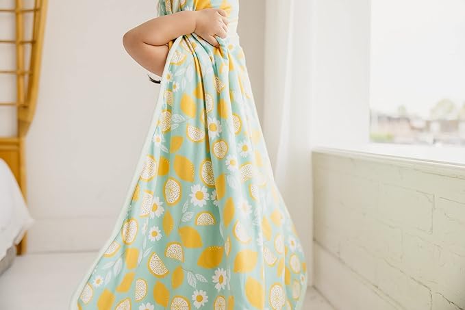 Copper Pearl Hooded Bath Towels Premium Knit/Terry Cloth Baby Towels with Hood, Pockets, and Cool Designs - Great to Gift and Make Bath Time Fun - Baby Bath Towel, Lemon