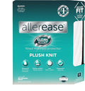 AllerEase CleanBoost Plush Knit Mattress Protector Waterproof Particle Barrier Temperature Balancing Soft Plush Comfort Machine Washable Fitted Cover with Elastic Anchor Bands Mattress Cover, Queen