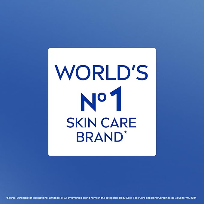NIVEA Intense Healing Body Lotion for Very Dry, Itchy Skin with Glycerin, Provitamin B5 and Niacinamide, 72-Hour Body Moisturizer, 16.9 Fl Oz Pump Bottle