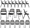 20 Pack Folding Chairs Capacity Portable Nesting Commercial Seat for School Events Office Picnic Kitchen Conference Waiting Training Room