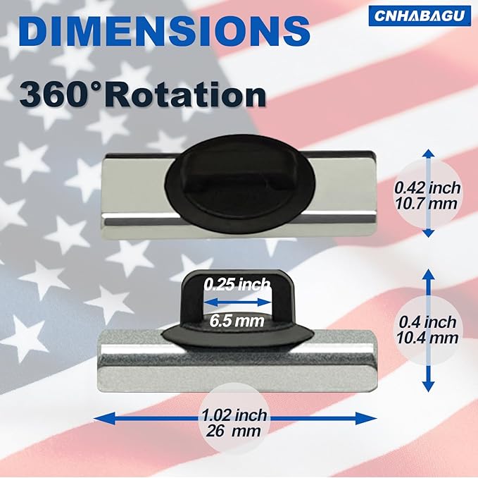 Magnet Zip Tie Mount Magnetic Zip Ties Mount Holder Strong 1-Second Magnetic Snap Installation Heavy-Duty Waterproof Cable Tie Mounts for Car Boat Workshop Industrial Organizing (12 Piece)