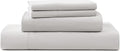 UGG Full XL Sheet Set 4-Piece Luxury Cooling Sheets Deep Pockets Premium Bedding with 2 Pillow Shams Machine Washable, for Dorm Essentials & College Bedding, Full XL, Stone Grey (Hedi)