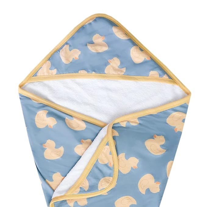 Copper Pearl Hooded Bath Towels Premium Knit/Terry Cloth Baby Towels with Hood, Pockets, and Cool Designs - Great to Gift and Make Bath Time Fun - Baby Bath Towel, Ducky