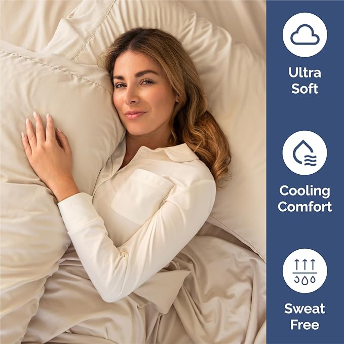 King 6 Piece Sheet Set - Cooling, Comfy & Breathable - Hotel Luxury Bedding, Includes Fitted Sheet for Women, Men, Kids and Teens - 1 Flat, 1 Fitted Sheet, 4 Pillowcases with Deep Pockets - Wheat