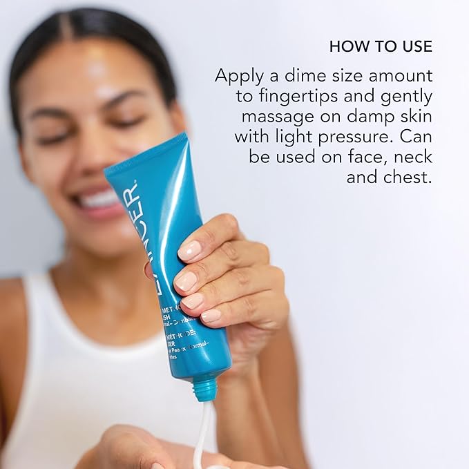 Lancer Skincare The Method: Polish Facial Exfoliator, Daily Exfoliating Face Scrub with Natural Minerals, Oily Congested Skin, 4.2 Fluid Ounces