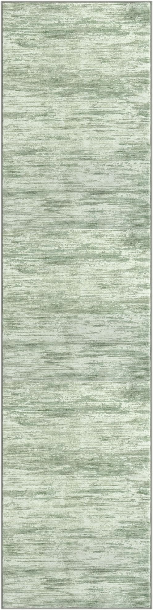 2x8 Modern Abstract Runner Rug for Hallways, Lime Green Super Soft Hallway Decor Kitchen Rugs with Non-Slip, Non-Shedding Washable Rug for Entryway Bedroom Indoor