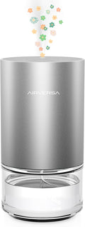 Airversa Essential Oil Diffuser Waterless Aromatherapy Diffusers for Home Large Room, Bedroom, Car, Office, Desk, Battery Operated, Small Diffuser for Pure Scent, 100mL Capacity, AN9 (Space Grey)