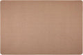 House, Home and More Skid-Resistant Carpet Indoor Area Rug Floor Mat - Pebble Beige - 8 Ft X 12 Ft - Non Slip Rubber Backing, Stain Resistant, Dog Friendly, Living Room Bedroom Kitchen Entryway