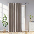 100% Blackout Curtains 84 Inch Length 2 Panels Set, Black Out Curtains for Living Room, Beige Thermal Insulated Grommet Drapes Bedroom Luxury Decor Privacy(70W × 84L inch, Beige)