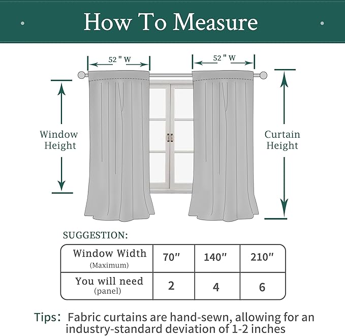 LAMIT Velvet Curtains 96 Inch Length for Living Room, Teal Thermal Room Darkening Panels Luxury Privacy Protected Back Tab and Rod Pocket Drapes for Bedroom/Room Decor, 2 Panels, 52 x 96 Inch