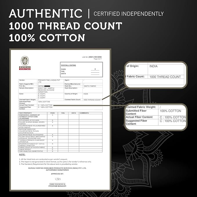 Hyde Lane Luxury 1000 Thread Count 100% Cotton Sheets | Very Soft & Thick - Fits Upto 20" Mattress | Sateen Weave Bed Sheets 18" Deep Pocket- 4 PC Sheet Set (White, Top Split King)