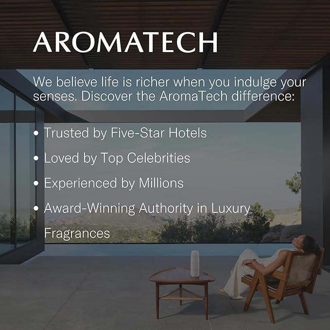 Aromatech Fig & Orange Blossom Aroma Essential Oil Blend: Hotel Inspired Aromatherapy with for Ultrasonic Diffusers & Nebulizers - 16.9 fl oz, 500 mL