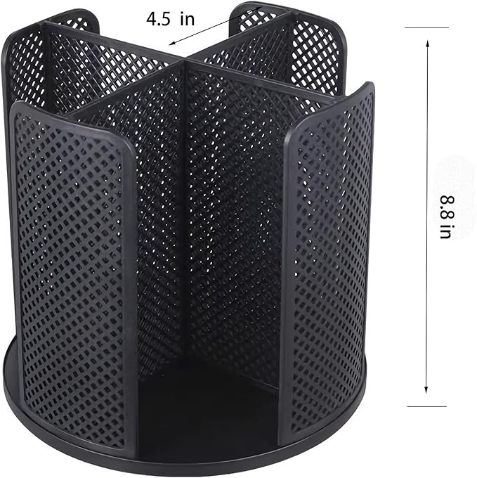 Paper Cup and Lid Holder Plastic Cup Storage Organizer Coffee Cup Dispenser for Countertop, Breakroom, Bathroom, Coffee Station, Bar, Buffet, Kitchen Cabinet - Black