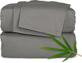 Pure Bamboo California King Sheets, Genuine 100% Organic Viscose Derived from Bamboo Bed Sheet Set, Soft & Cooling, Double Stitching, 2 Year Quality Promise (California King, Graphite)