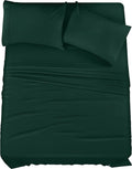 Utopia Bedding King Bed Sheets Set - 4 Piece Bedding - Brushed Microfiber - Shrinkage and Fade Resistant - Easy Care (Emerald Green)