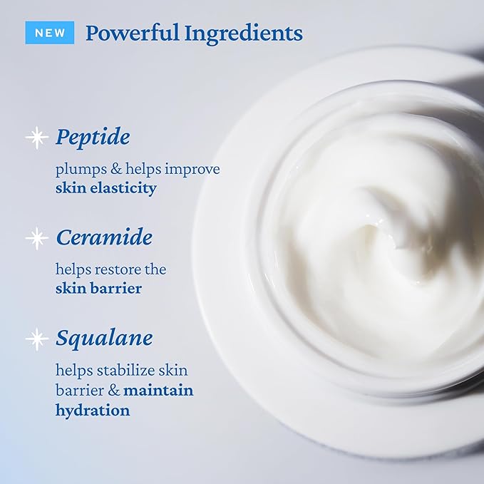 belif Moisturizing Bomb – Daily Ceramide Moisturizer with Peptide & Squalane, 48hr Hydration & Anti-Aging Cream, Milky & Lightweight, Restores Skin Barrier, Korean Skincare, 3.3 fl oz (100ml)