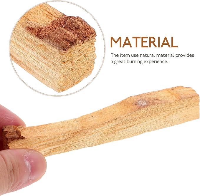 VALICLUD Natural Holy Wood Smudge Sticks Incense for Meditation Yoga Aromatic Home Purification and Clearing