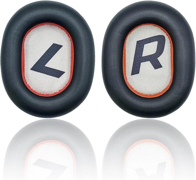 Replacement Earpads Compatible with Plantronics Voyager 8200 UC/Plantronics Backbeat Pro2 Headphone, Headphone Ear Pads Ear Cushions, Ear Cups Cover Repair Parts-Black